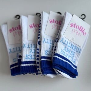 Pilates Identity Stollie Grip Socks